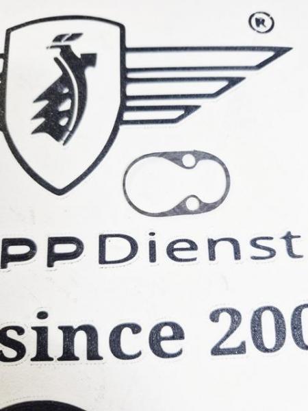 Zündapp Vergaser Deckel Dichtung Seitenschwimmer ab Bing 16mm - 267-04.907  " Elring - Das Original "